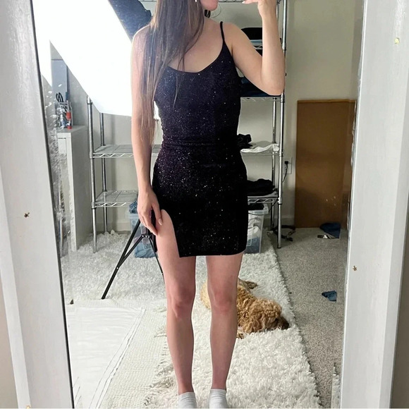 Vintage Y2K Windsor Sparkly Mini Dress - Picture 6 of 7